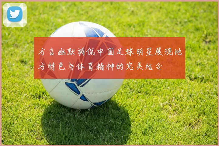 方言幽默调侃中国足球明星展现地方特色与体育精神的完美结合