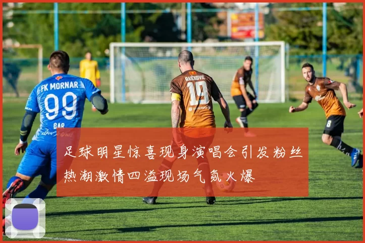 足球明星惊喜现身演唱会引发粉丝热潮激情四溢现场气氛火爆