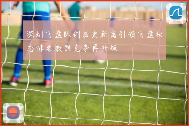 深圳飞盘队创历史新高引领飞盘状态排名激烈竞争再升级